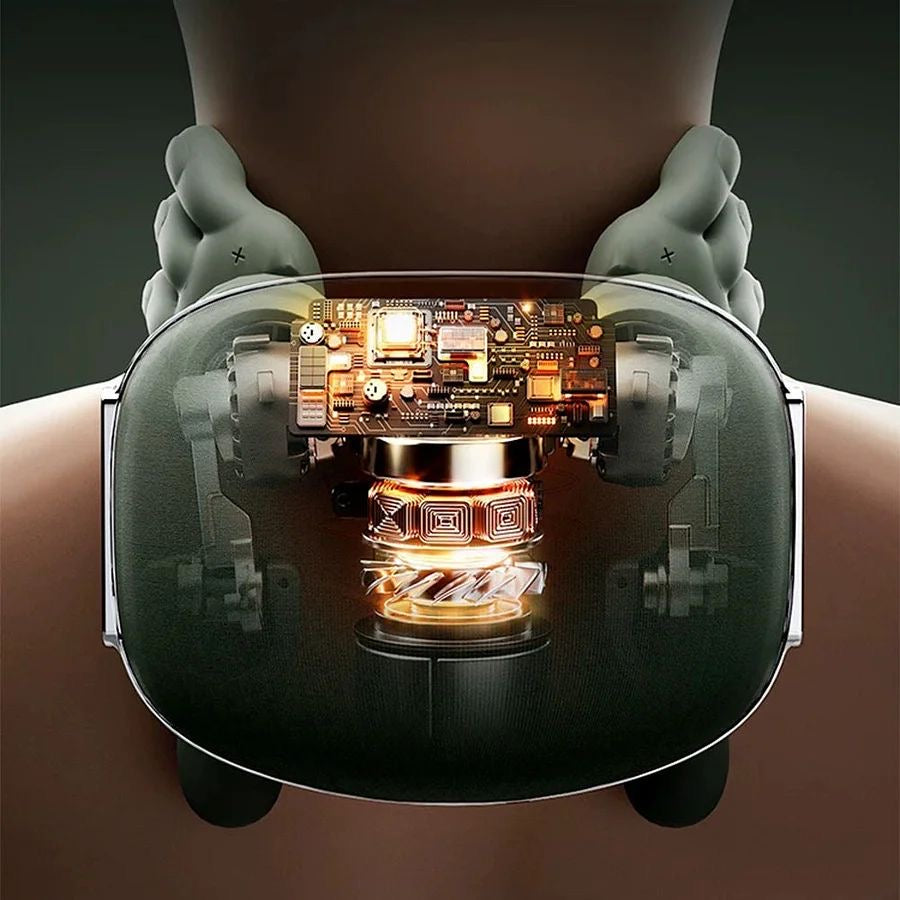 Masajeador de cuello con calefacción.