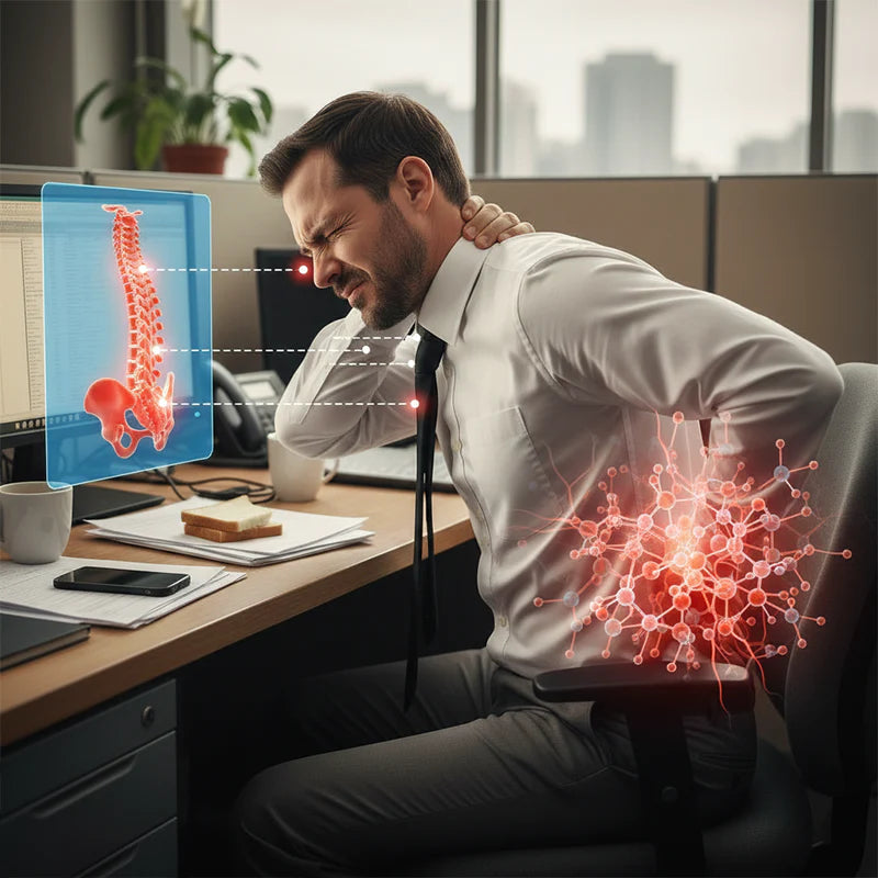 Masajeador de cuello con calefacción.